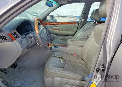 2001 Lexus Ls 430 из США, поврежденный, VIN JTHBN30F810026023